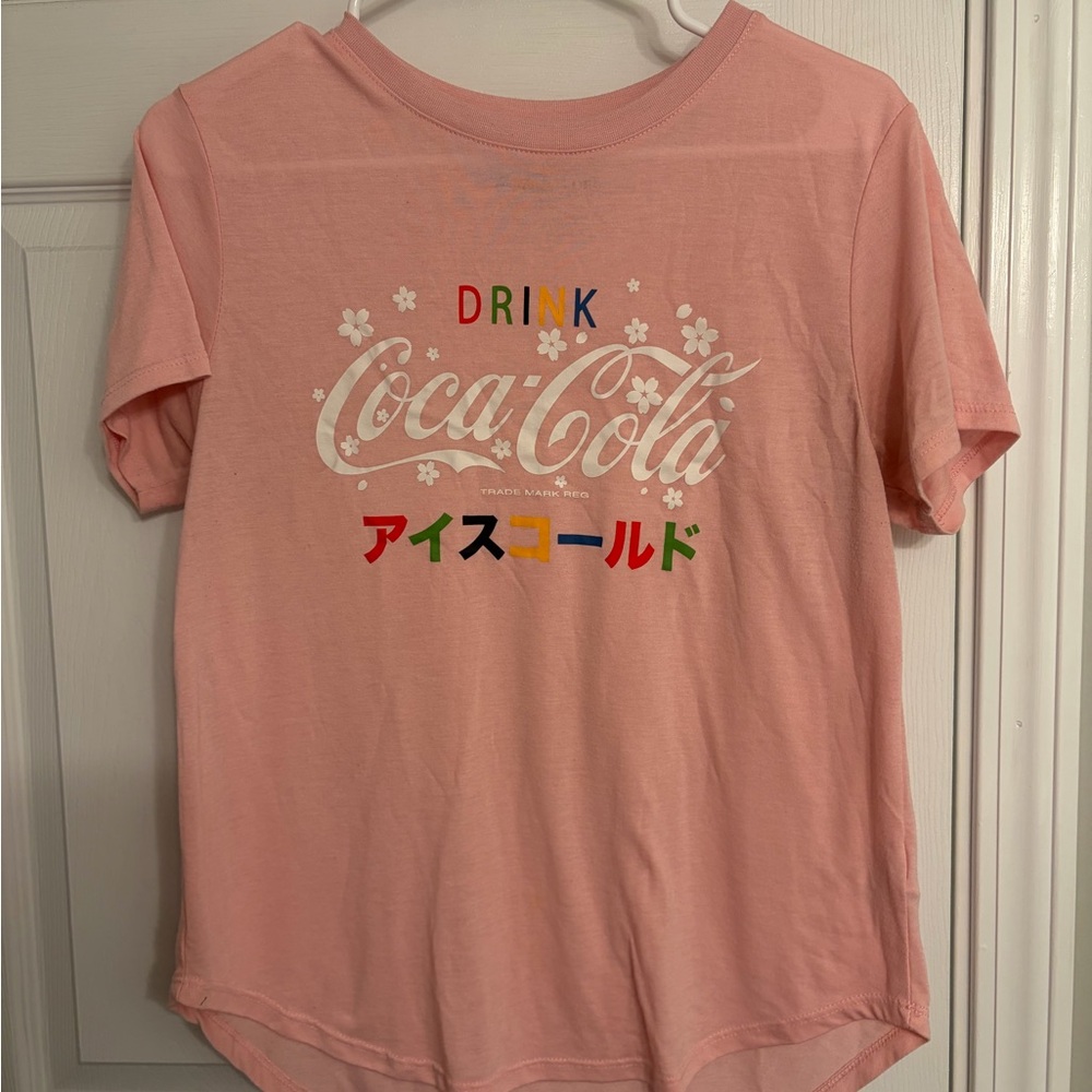Coca Cola Light Pink Tee